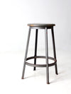 vintage industrial stool