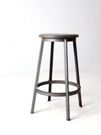 vintage industrial stool