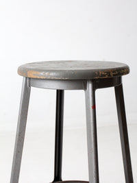 vintage industrial stool