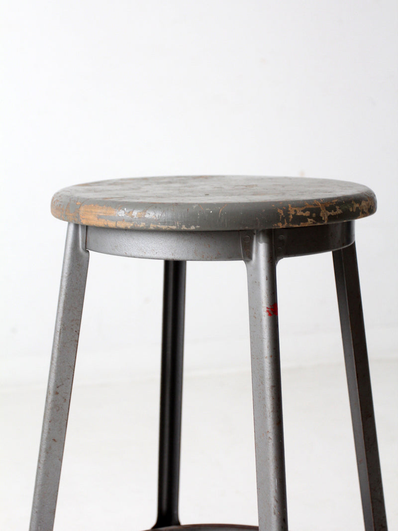 vintage industrial stool