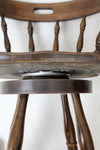 vintage pub style bar stools set of 4