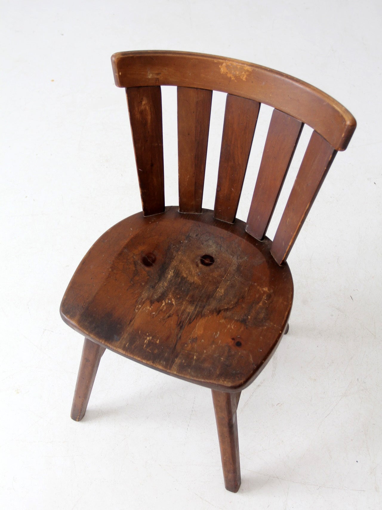 antique pine chair
