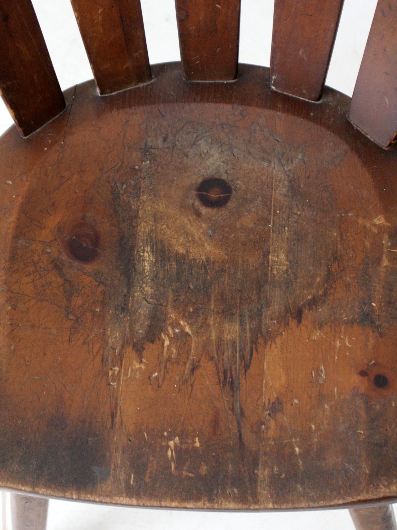 antique pine chair