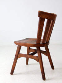 antique pine chair