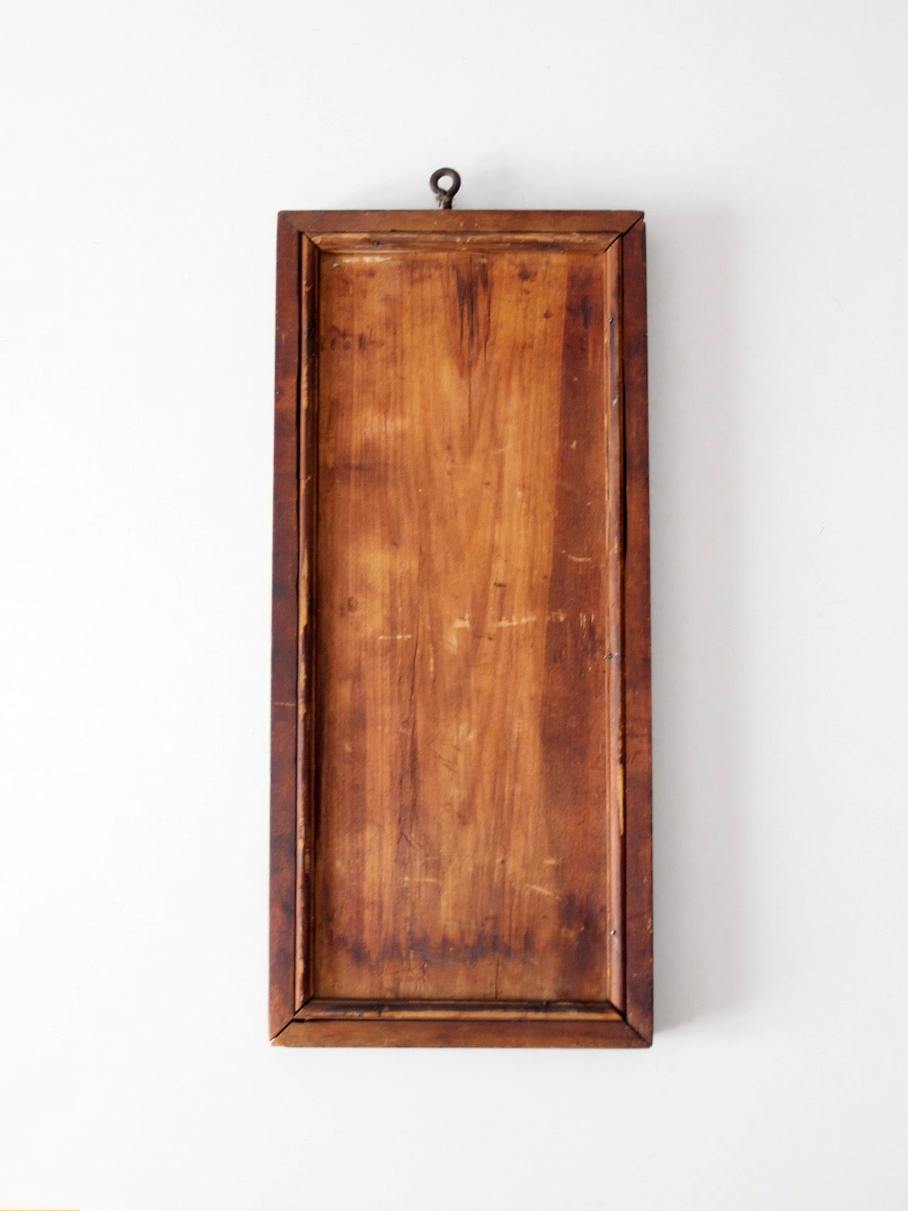antique primitive double reflection mirror