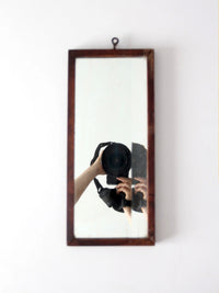 antique primitive double reflection mirror
