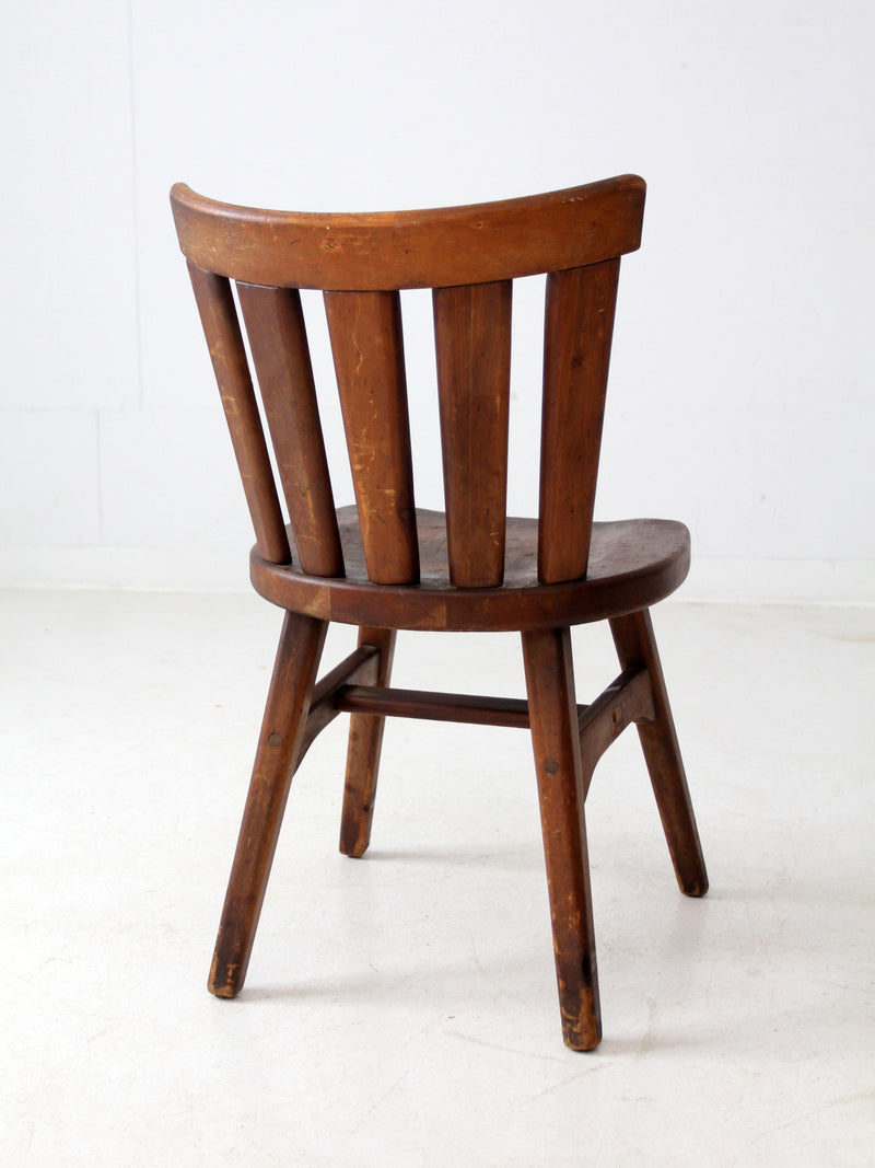 antique pine chair