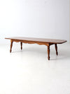 mid-century drop leaf coffee table