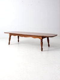 mid-century drop leaf coffee table