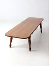 mid-century drop leaf coffee table