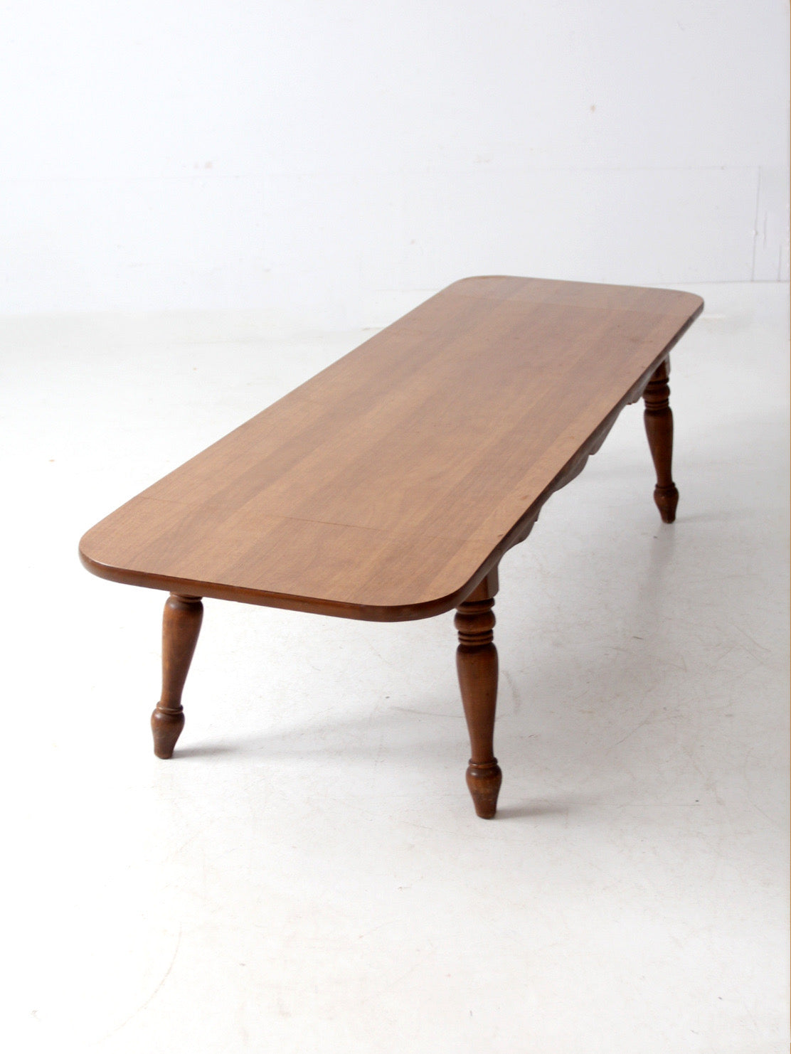 mid-century drop leaf coffee table