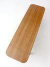 mid-century drop leaf coffee table