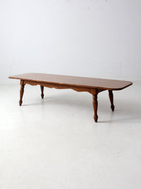 mid-century drop leaf coffee table