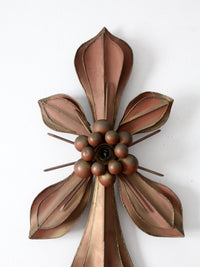 Global Views fleur di lis wall sconces pair