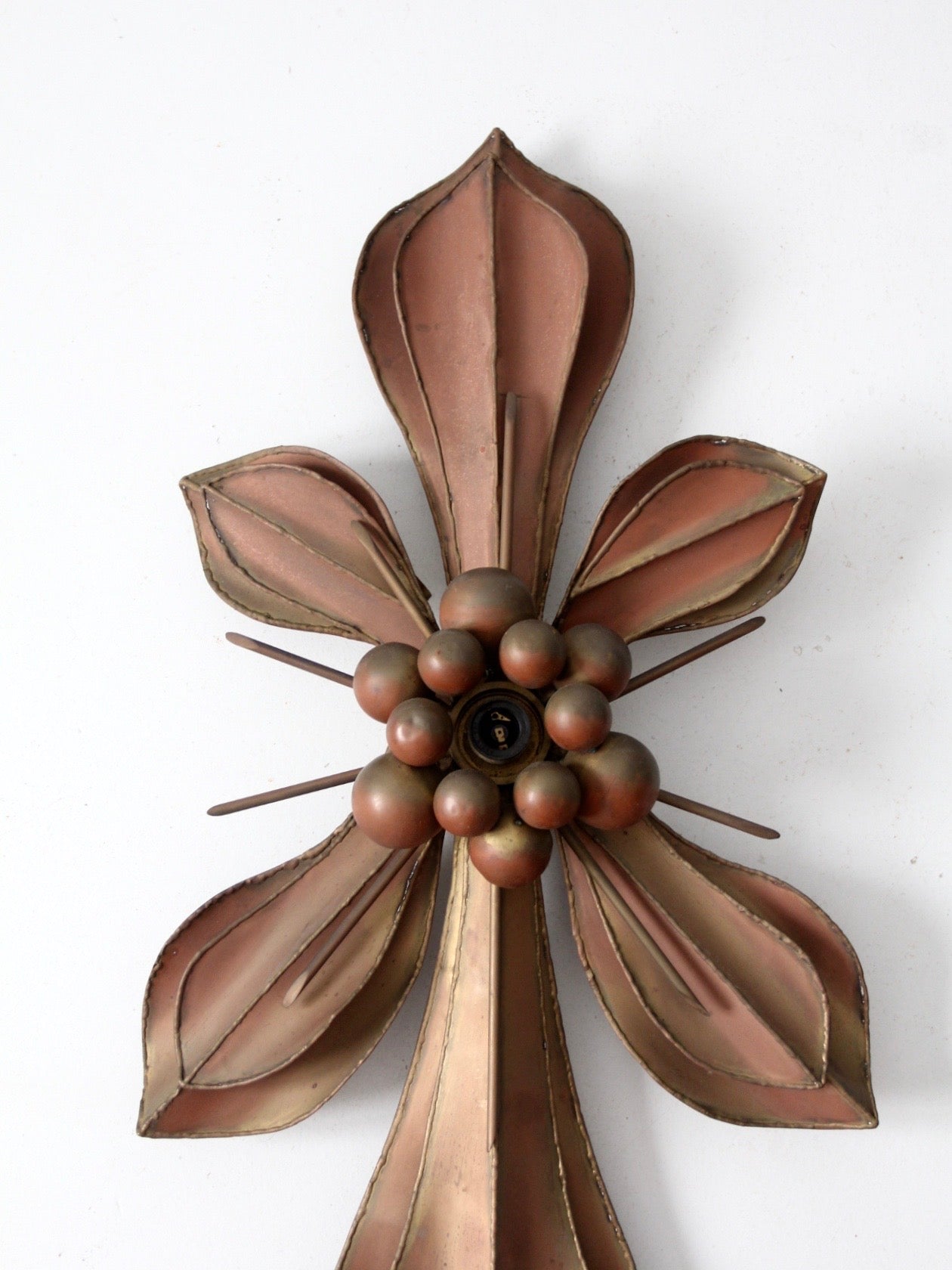 Global Views fleur di lis wall sconces pair