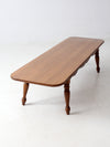 mid-century drop leaf coffee table