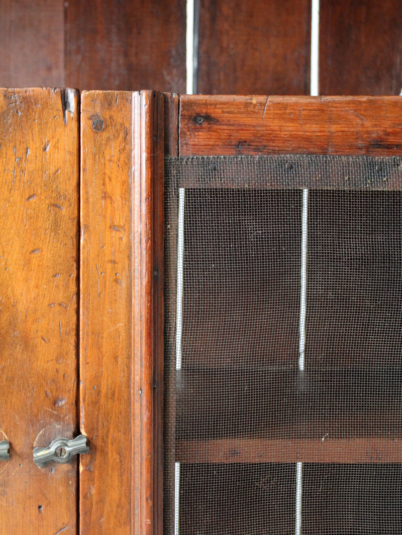 antique primitive cabinet