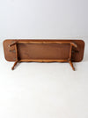 mid-century drop leaf coffee table