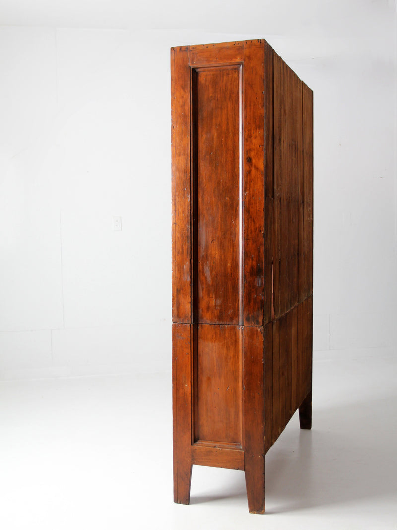 antique primitive cabinet