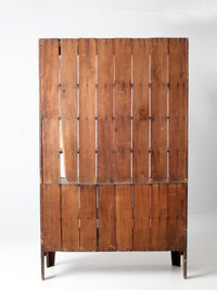 antique primitive cabinet