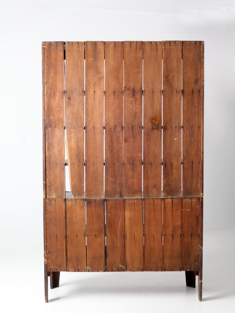 antique primitive cabinet