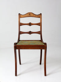 mid-century Empire Revival side chair