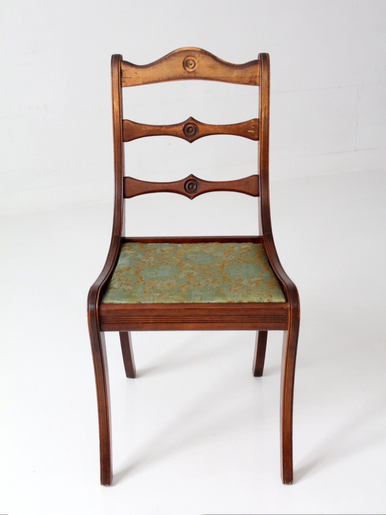 mid-century Empire Revival side chair