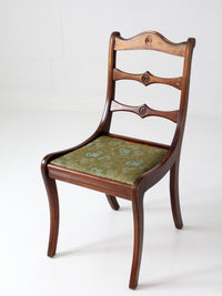 mid-century Empire Revival side chair
