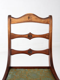mid-century Empire Revival side chair