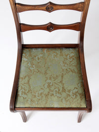 mid-century Empire Revival side chair