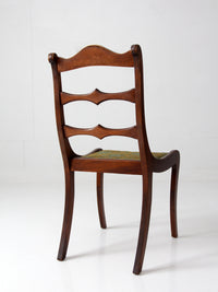 mid-century Empire Revival side chair