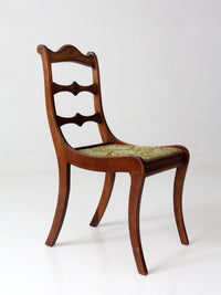 mid-century Empire Revival side chair