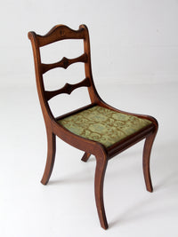 mid-century Empire Revival side chair