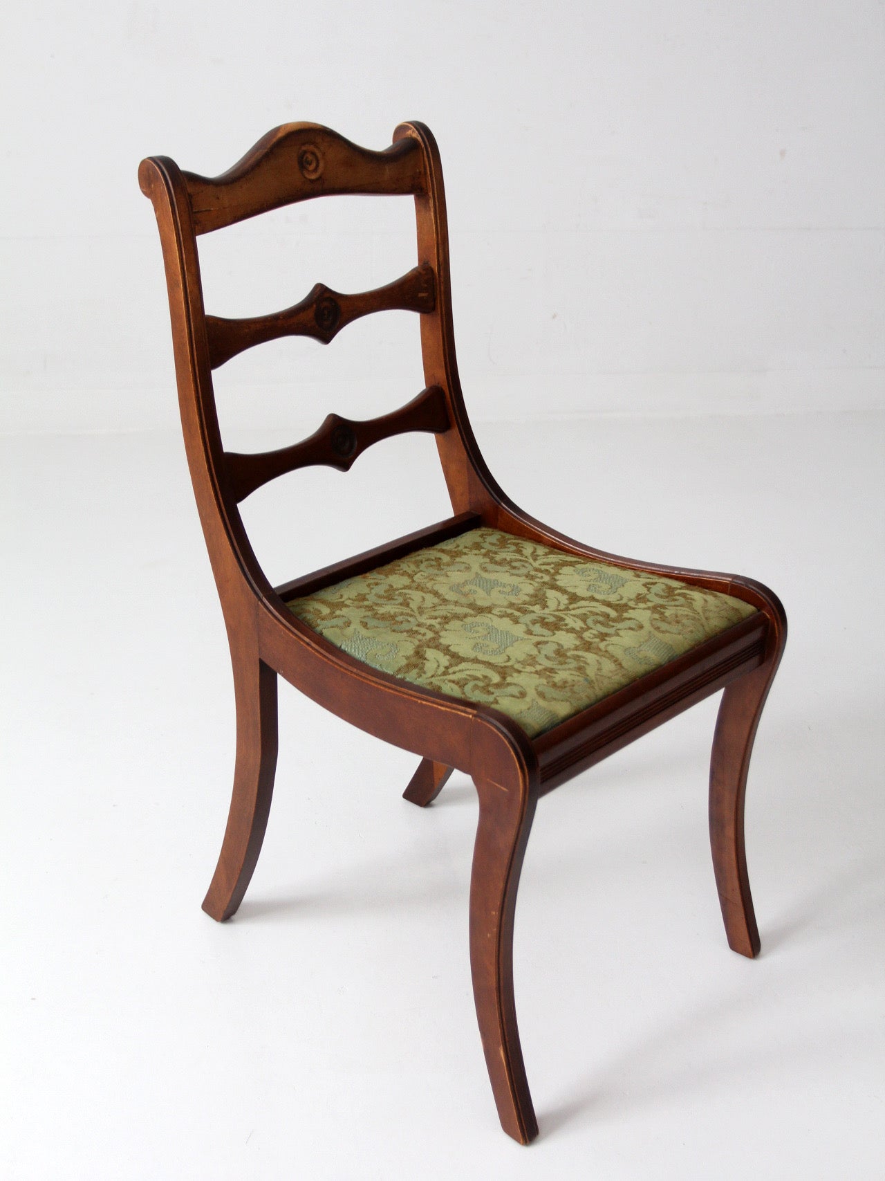 mid-century Empire Revival side chair