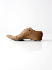 antique wooden shoe last