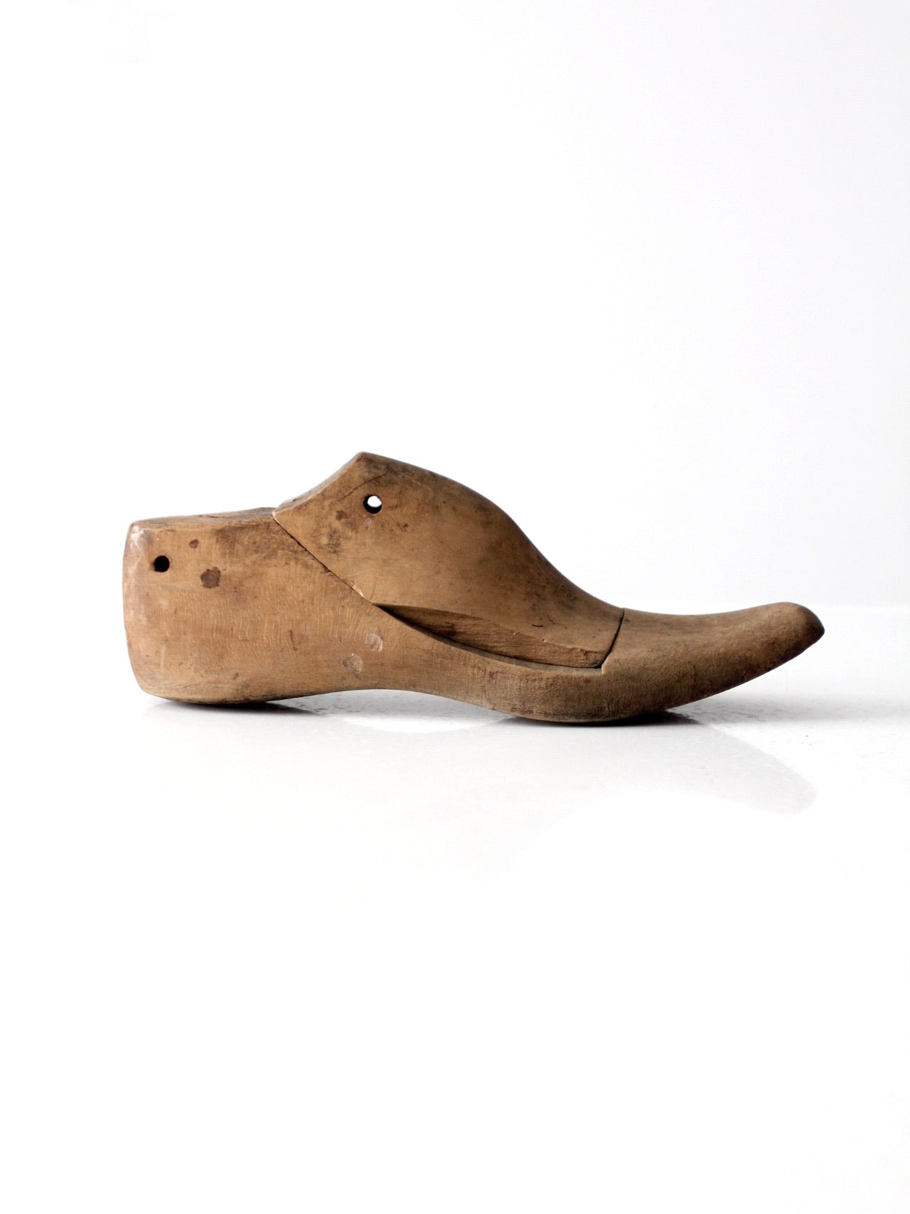 antique wooden shoe last