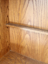 vintage oak china cabinet hutch