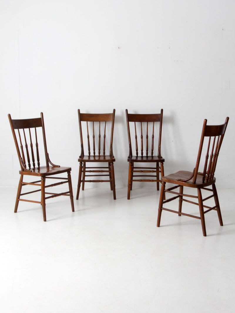 antique farmhouse dining chairs set of 4