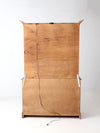 vintage oak china cabinet hutch