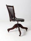 19th century swivel desk chair