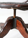 19th century swivel desk chair