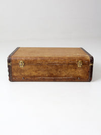 vintage 1950s JC Higgins tweed suitcase
