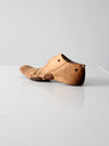 antique cobbler's shoe form