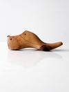 antique cobbler's shoe form