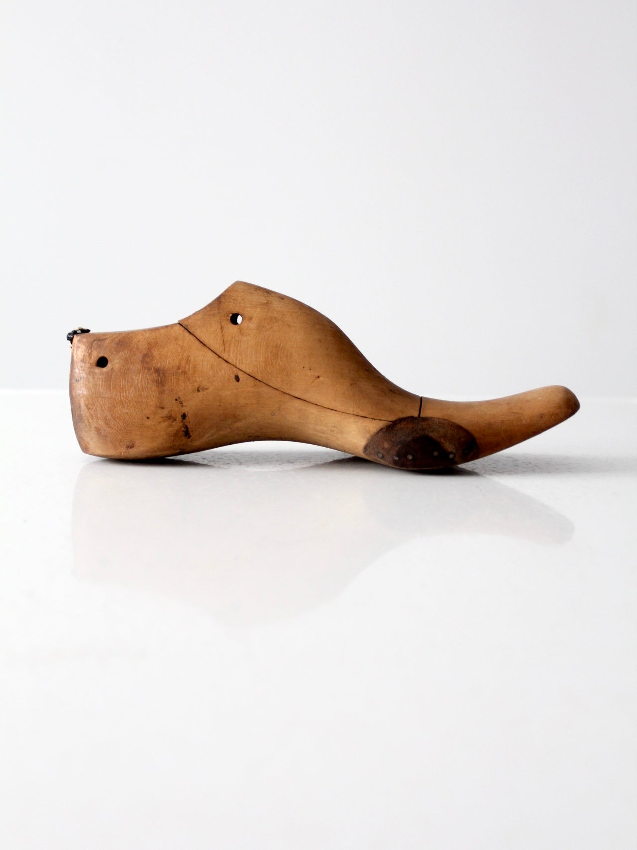 antique cobbler's shoe form