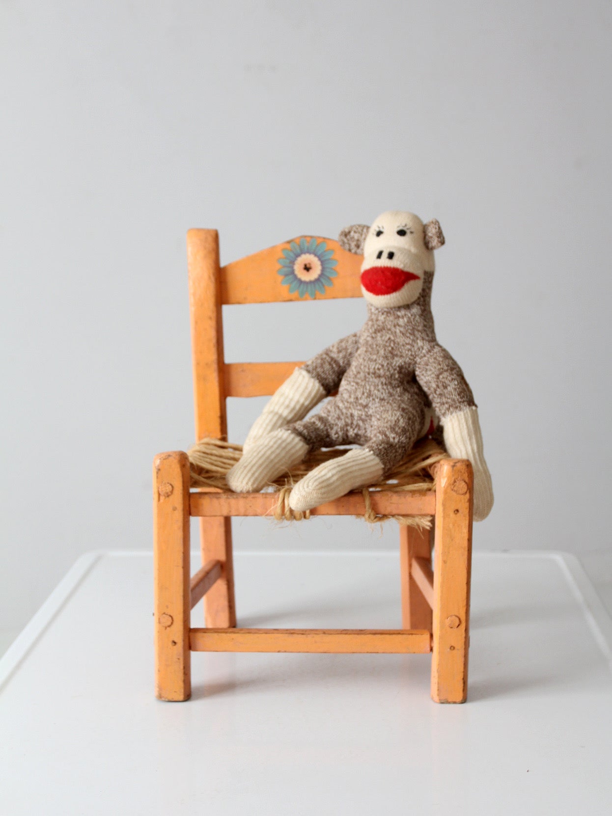 vintage Mexican folk child's chair