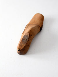 antique cobbler's shoe form