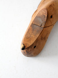 antique cobbler's shoe form