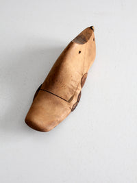 antique cobbler's shoe form