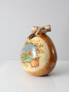 vintage Kathy Gordon gourd art